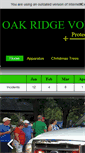 Mobile Screenshot of oakridgevfd.com